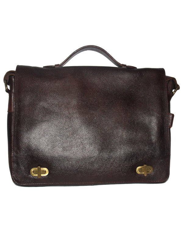 Big Size Genuine Leather Horizontal Laptop Casual ...